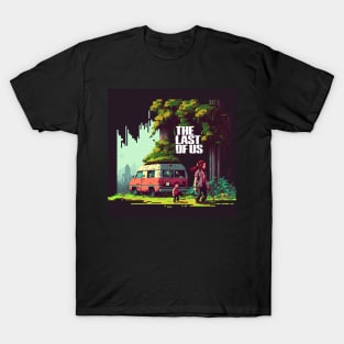 The Last of Us Pedro Pascal Joel, Ellie inspired design T-Shirt